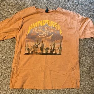 Never Worn Oversized Graphic Tee